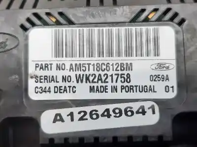 Автозапчасти б/у климат-контроль за ford grand c-max titanium ссылки oem iam am5t18c612bm  a12649641