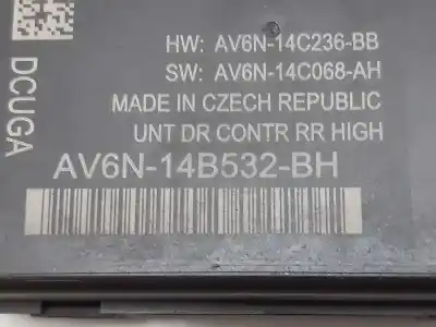 Pezzo di ricambio per auto di seconda mano modulo comfort per ford grand c-max titanium riferimenti oem iam av6n14b532bh  