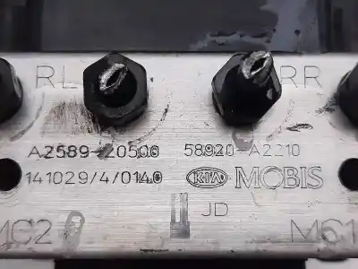 Peça sobressalente para automóvel em segunda mão abs por kia cee´d concept referências oem iam 58920a2210  a258920500