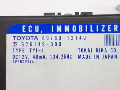 Second-hand car spare part wheel lock column for toyota corolla (e12) 1.4 turbodiesel cat oem iam references 626149000  8978012140