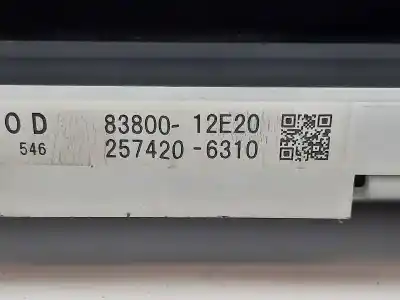 Second-hand car spare part dashboard for toyota corolla (e12) 1.4 turbodiesel cat oem iam references 8380012e20  2574206310