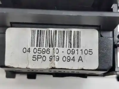 Second-hand car spare part headlights switch for seat leon (1p1) reference oem iam references 5p0919094a  04059610