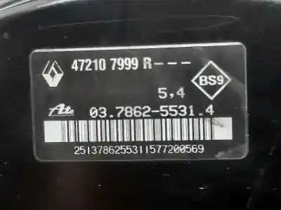 Автозапчастина б/у гальмівний серво для dacia dokker express ambiance посилання на oem iam 472107999r  03786255314