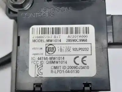 Pezzo di ricambio per auto di seconda mano interruttore di avviamento per nissan juke (f15) acenta riferimenti oem iam 28590c9968  92lp0232