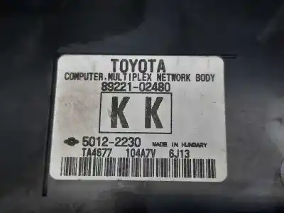 Pezzo di ricambio per auto di seconda mano modulo elettronico per toyota auris hybrid business riferimenti oem iam 8922102480  50122230