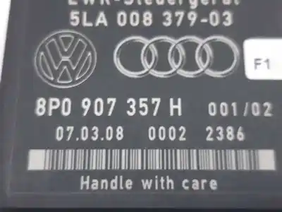 Автозапчасти б/у электронный модуль за audi a3 sportback (8p) 2.0 tdi ambiente ссылки oem iam 8p0907357h  5la00837903