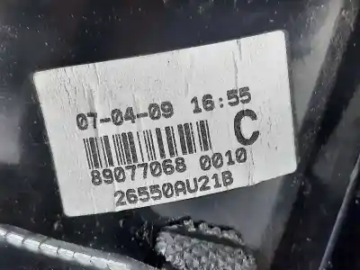 Gebrauchtes Autoersatzteil heckleuchte rechts zum nissan primera berlina (p12) acenta oem-iam-referenzen 89077068  26550au21b