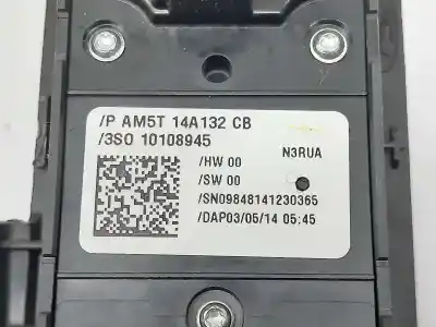 Second-hand car spare part left front power window switch for ford focus lim. (cb8) titanium oem iam references am5t14a132cb  