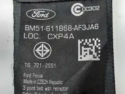 Автозапчасти б/у задний правый ремень безопасности за ford focus lim. (cb8) titanium ссылки oem iam bm51611b68af3ja6 1913152 34068894