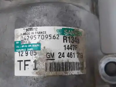 Second-hand car spare part air conditioning compressor for opel corsa d sport oem iam references 24461719  sd6vbbf