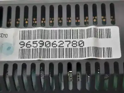 Second-hand car spare part multifunction display for citroen c4 coupe lx oem iam references 9659062780  