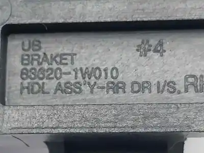 Second-hand car spare part interior right rear handle for kia rio concept oem iam references 838201w010  