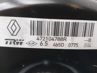 Peça sobressalente para automóvel em segunda mão servo freio por renault clio iv limited referências oem iam 472104788r  
