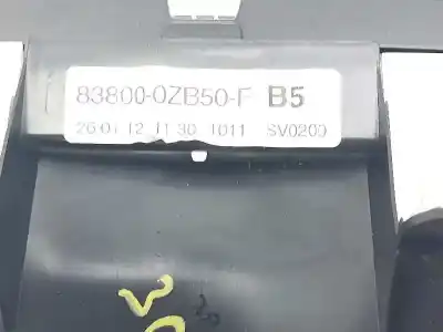 Peça sobressalente para automóvel em segunda mão quadrante por toyota auris advance referências oem iam 838000zb50f  