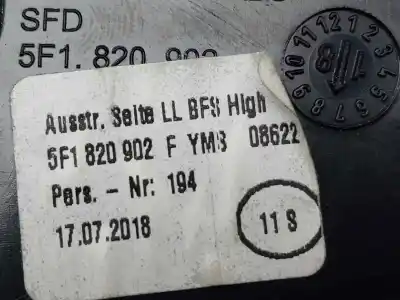 Автозапчасти б/у аэрационная решетка за seat leon (5f1) style ссылки oem iam 5f1820902f  