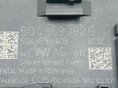Автозапчасти б/у электронный модуль за seat leon (5f1) style ссылки oem iam 5q4959392e  5q4959392b