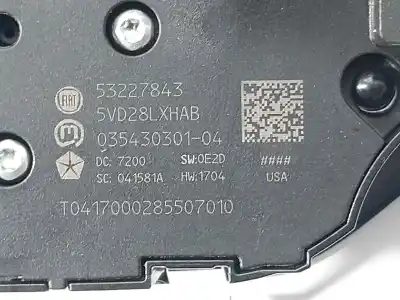 Second-hand car spare part multifunction switch for jeep compass ii limited 4x4 oem iam references 53227843 5vd28lxhab 03543030104