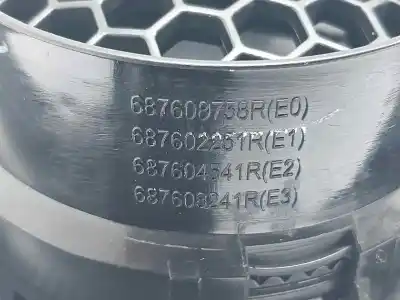 Peça sobressalente para automóvel em segunda mão grelha / difusor de ar por dacia sandero access referências oem iam 682603655r 687604541r 687608758r