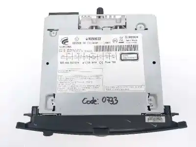 Peça sobressalente para automóvel em segunda mão sistema de áudio / rádio cd por renault koleos expression referências oem iam 281158433r  