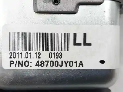 Second-hand car spare part steering rack for renault koleos expression oem iam references 48810jy40c  48700jy01a