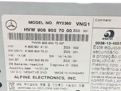 Автозапчасти б/у gps-навигационная система за volkswagen crafter vw crafter 30-50 caja/chasis (2f_) 2.0 tdi ссылки oem iam 9069007000 a9069027601 a9069014101
