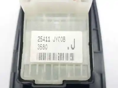 Peça sobressalente para automóvel em segunda mão botão / interruptor elevador vidro traseiro esquerdo por renault koleos expression referências oem iam 25411jy00b  