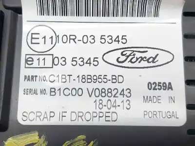 Pezzo di ricambio per auto di seconda mano display multifunzione per ford fiesta (ccn) trend riferimenti oem iam c1bt18b955bd  