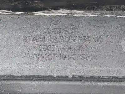 İkinci el araba yedek parçası arka tampon güçlendirmesi için hyundai i20 coupe nline (hibrido) oem iam referansları 86631q0000  