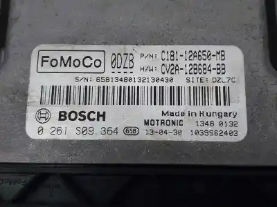 Автозапчастина б/у ебу контролер двигуна для ford fiesta (ccn) trend посилання на oem iam c1b112a650mb 0261s09364 cv2a12b684bb