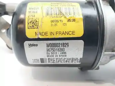 Pezzo di ricambio per auto di seconda mano tiranti e motorino del tergicristallo anteriore per citroen c-elysée seduction riferimenti oem iam 9675018280  w000021829