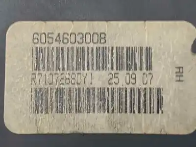 Peça sobressalente para automóvel em segunda mão cinto de segurança traseiro central por jeep compass limited referências oem iam 609356964a  605460300b