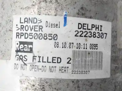 Pezzo di ricambio per auto di seconda mano ammortizzatore posteriore sinistro per land rover range rover (lm) 3.6 td v8 riferimenti oem iam rpd500850  22238307