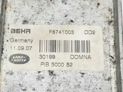 Автозапчастина б/у дизельний радіатор для land rover range rover (lm) 3.6 td v8 посилання на oem iam pib500052  