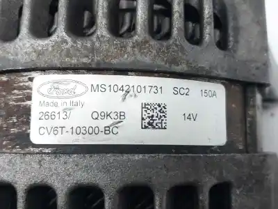 Автозапчастина б/у генератор для ford fiesta (ccn) titanium посилання на oem iam cv6t10300bc  