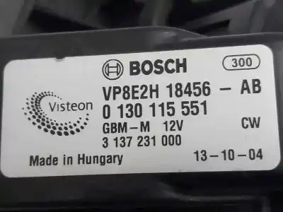 Автозапчастина б/у тепловий двигун для ford fiesta (ccn) titanium посилання на oem iam vp8e2h18456 1790329 0130115551