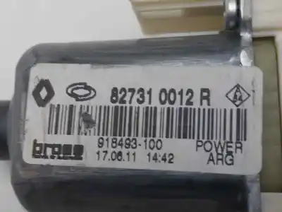 Second-hand car spare part rear left window regulator for renault fluence dynamique oem iam references 827210016r 0130822582 827310012r