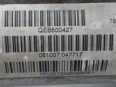Автозапчастина б/у рульмова рейка для land rover range rover (lm) 3.6 td v8 посилання на oem iam qeb500427  