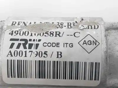 Second-hand car spare part steering rack for renault fluence dynamique oem iam references 490010058r  a0017905