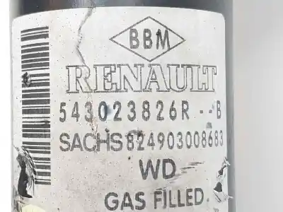 Peça sobressalente para automóvel em segunda mão amortecedor dianteiro direito por renault fluence dynamique referências oem iam 543023826r  
