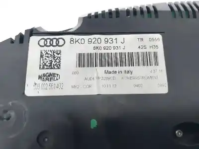 Peça sobressalente para automóvel em segunda mão quadrante por audi a4 berlina (b8) básico referências oem iam 8k0920931j  