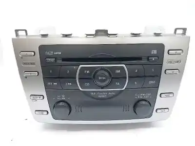 Second-hand car spare part audio system / radio cd for mazda 6 lim. (gh) 2.2 ce 163 active oem iam references gs1f669rxb