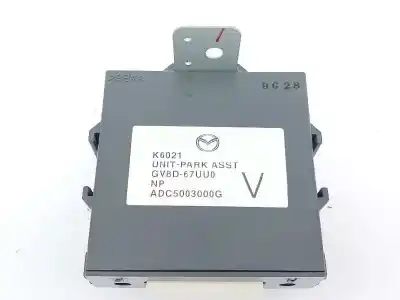Second-hand car spare part electronic module for mazda 6 lim. (gh) 2.2 ce 163 active oem iam references gv8d67uu0