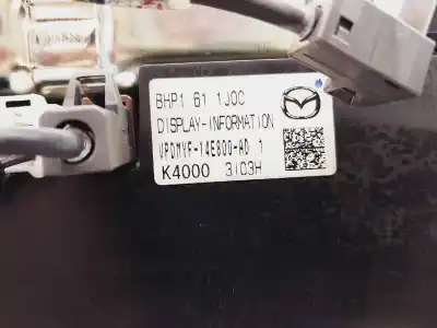 Second-hand car spare part multifunction display for mazda 3 lim. () sports-line oem iam references bhp1611j0c k40003103h vpdmyf14e800ad