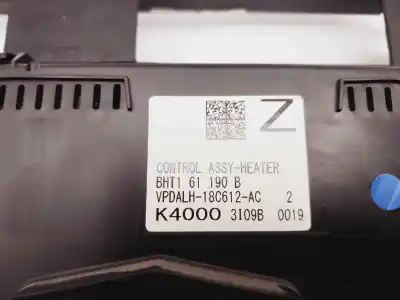 Peça sobressalente para automóvel em segunda mão comando de sofagem (chauffage / ar condicionado) por mazda 3 lim. () sports-line referências oem iam bht161190b  k40003i09b