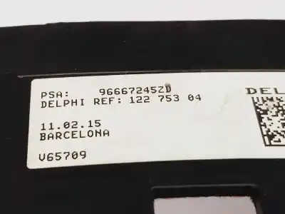 Second-hand car spare part multifunction switch for citroen c3 live oem iam references 96667245zd  