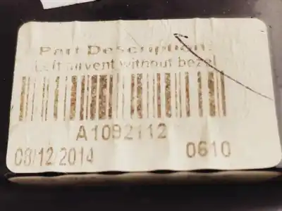 Second-hand car spare part air ventilation grille for citroen c3 live oem iam references a1092112  8265ky