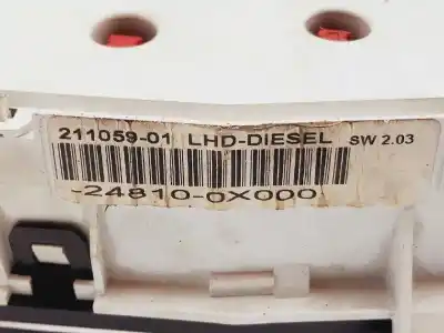 Second-hand car spare part dashboard for nissan terrano/terrano.ii (r20) luxury oem iam references 248100x000  21105901