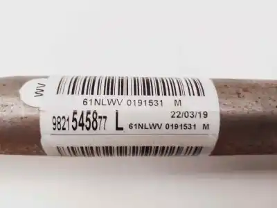 Peça sobressalente para automóvel em segunda mão coluna de direcção por opel crossland x selective referências oem iam 9821545877  