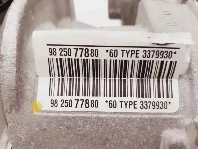 Peça sobressalente para automóvel em segunda mão caixa de direção por opel crossland x selective referências oem iam 9825077880  