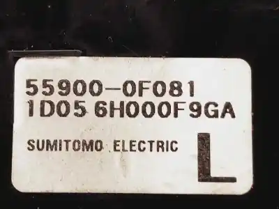 Peça sobressalente para automóvel em segunda mão comando de sofagem (chauffage / ar condicionado) por toyota verso active referências oem iam 559000f081  